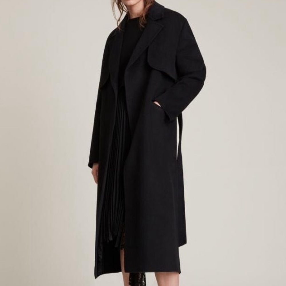 ALLSAINTS Bree Coat Black